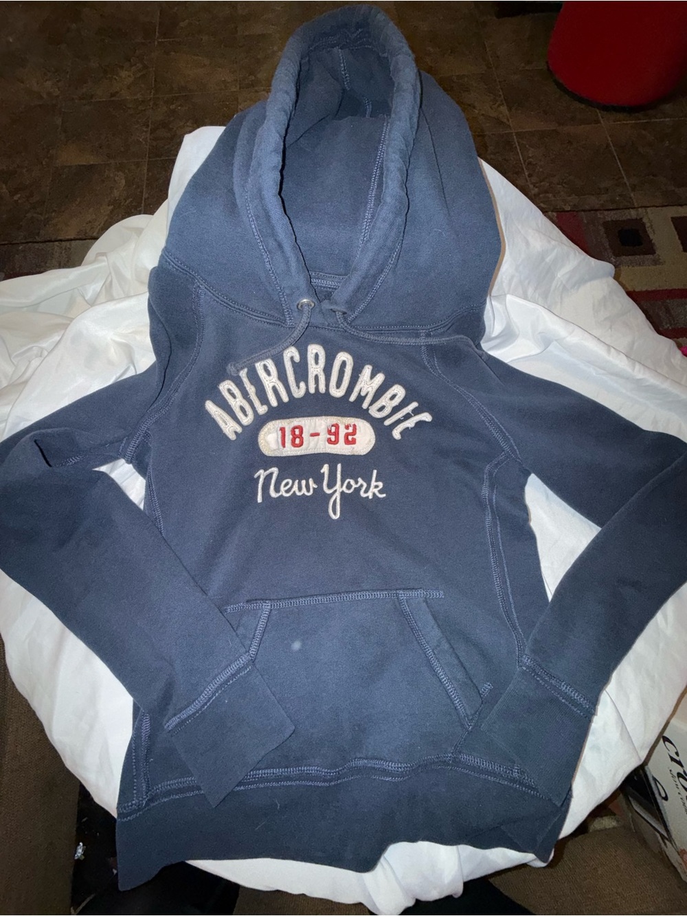 Abercrombie & Fitch Hooded Sweatshirt- Medium